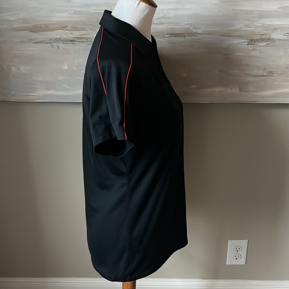 Texas Tech black open neck polo by Sport-Tek - Picture 3 of 8